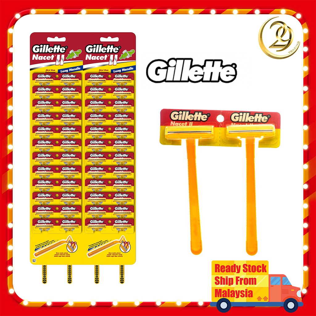 Gillette Kuning Gillete Yellow Disposable Razor 1 Unit Pisau Cukur