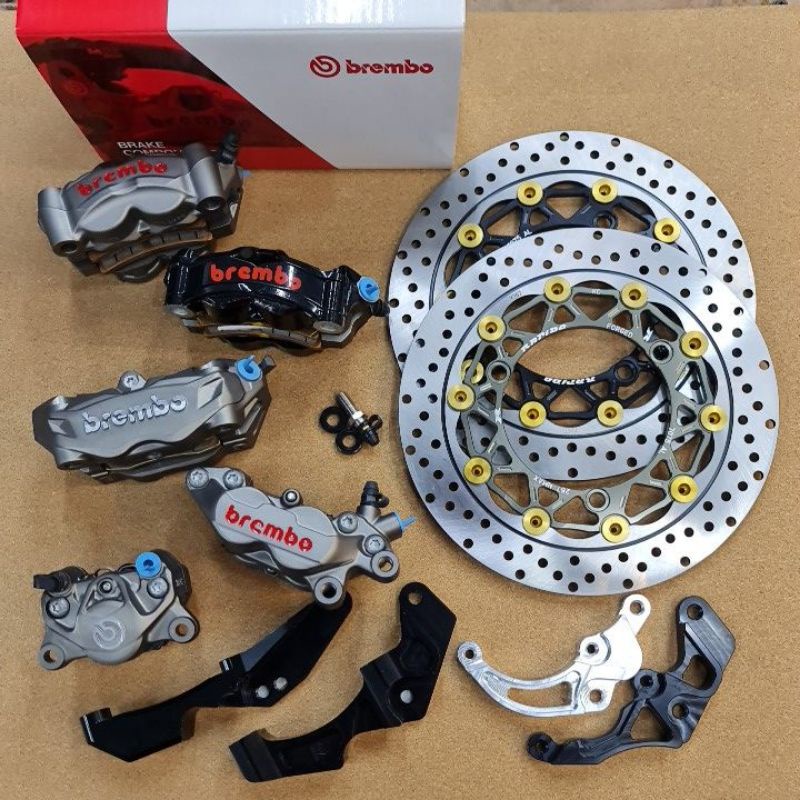 Yamaha NVX V1 V2 Front Caliper Brembo With Bracket M5 M3 GP4 Stylema