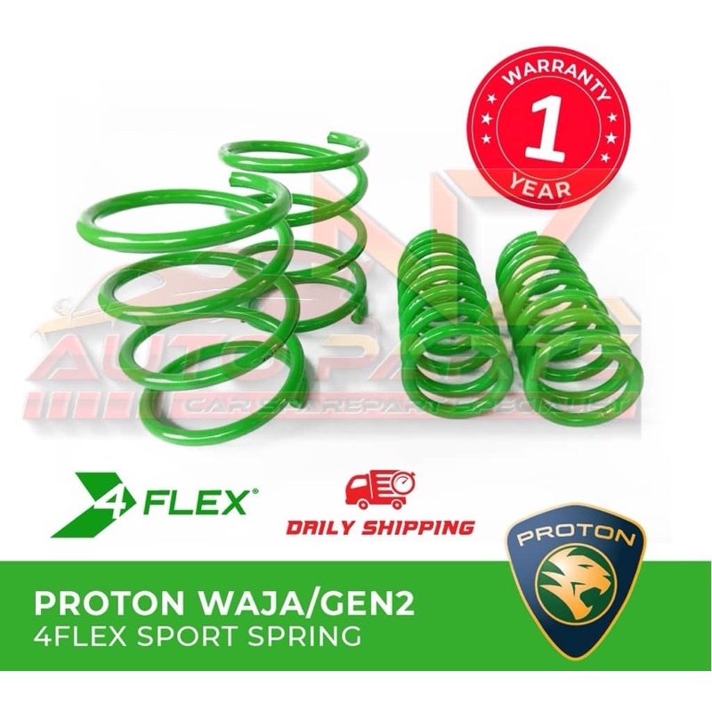 Spring Sport Flex Proton Waja Gen Shopee Malaysia