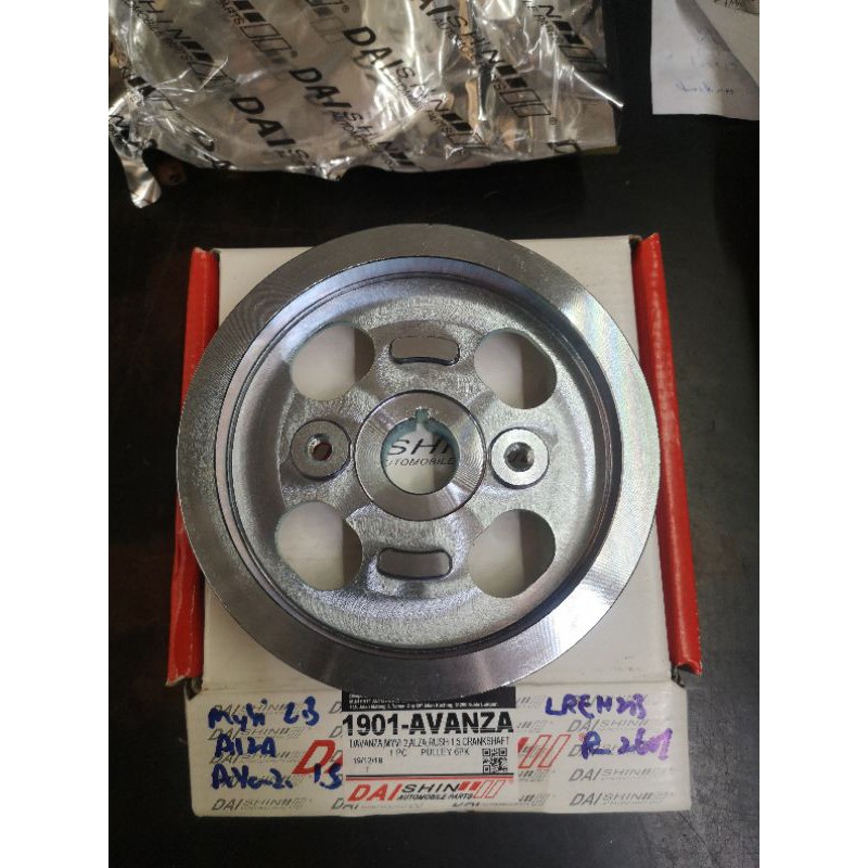 Perodua Alza Myvi Lagi Best Avanza Crankshaft Pulley Shopee