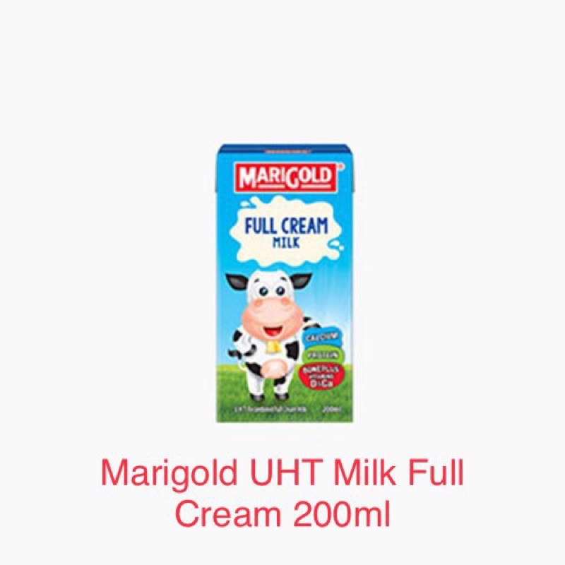 Marigold UHT Milk Full Cream 200ml Shopee Malaysia