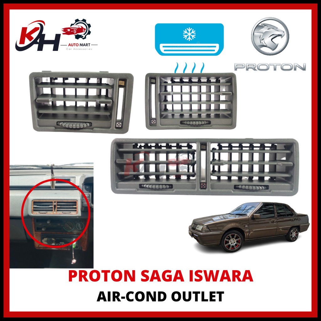 PROTON SAGA ISWARA AEROBACK SEDAN CAR AIR COND OUTLET UNIT OEM