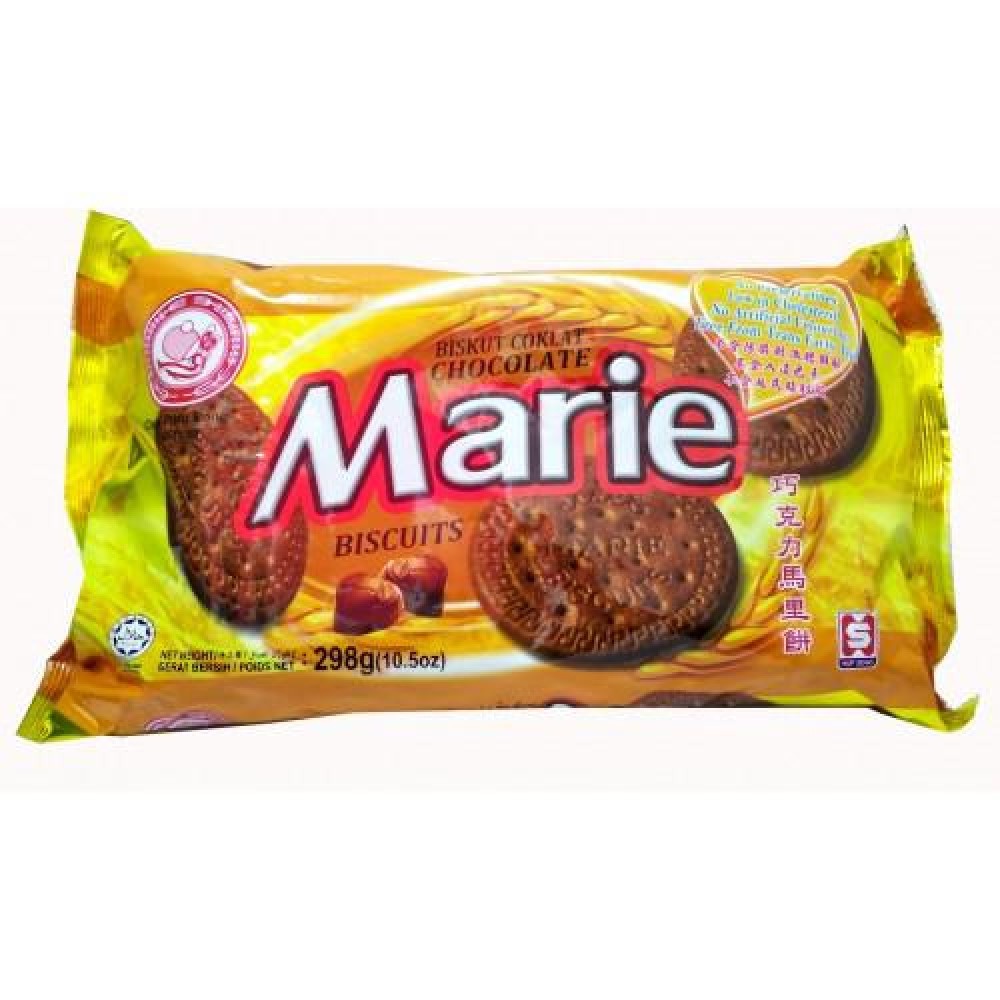 Hup Seng Biskut Choco Marie Paket Cap Ping Pong 298g Shopee Malaysia