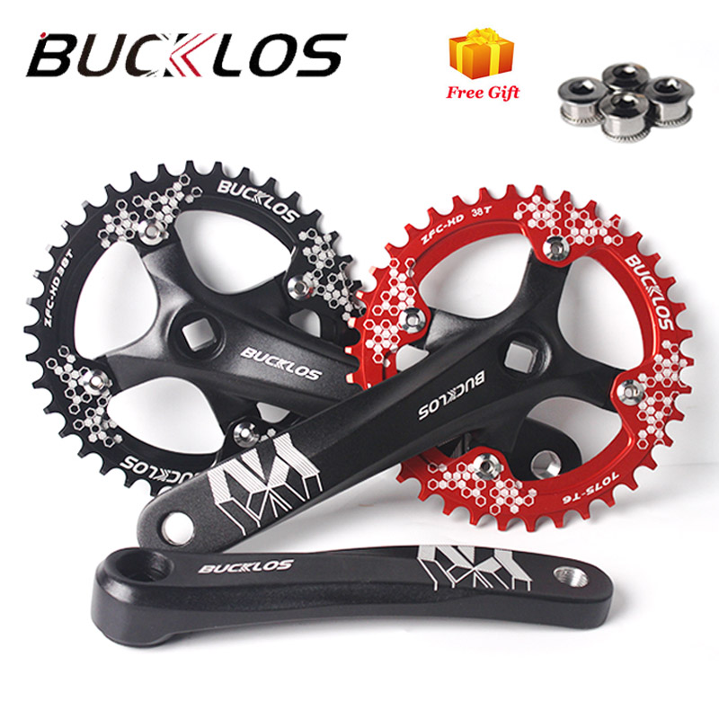 Sram Bucklos Us Stock Mtb Mm Square Taper Crankset Single Speed