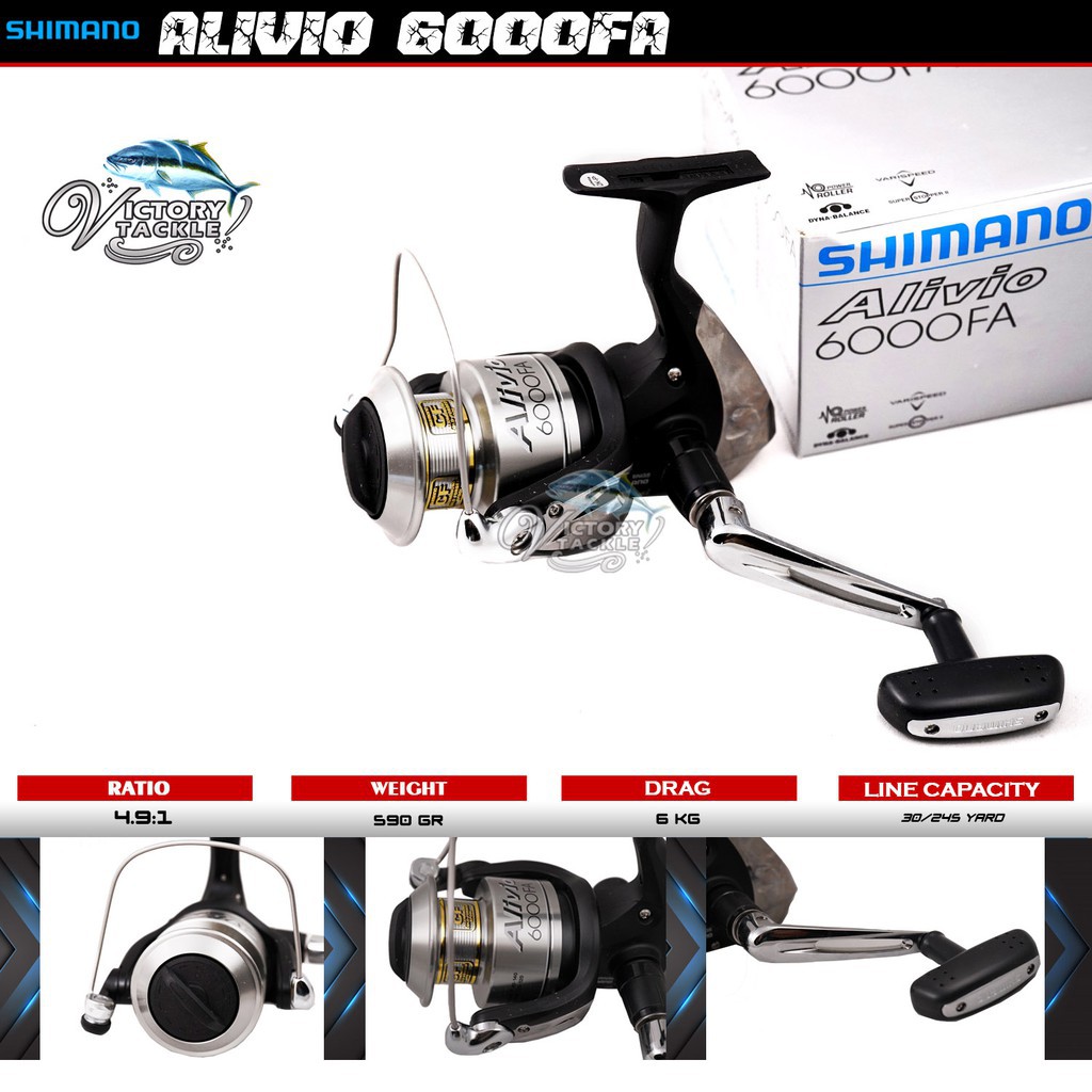 Shimano Alivio Fa Fishing Reel Shopee Malaysia