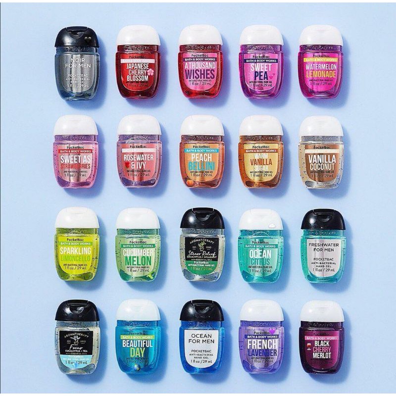 Bath And Body Works Pocketbac Hand Sanitizer Shopee Malaysia