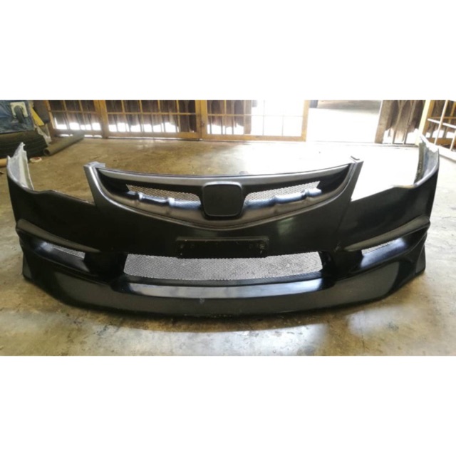 Honda Civic Fd Fd Type R Front Bumper Js Racing Air Duct Lip