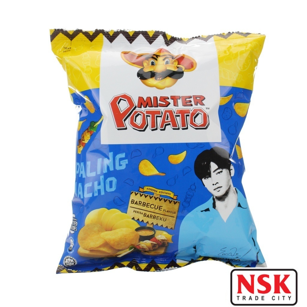 Mister Potato Chips BBQ 70g Shopee Malaysia