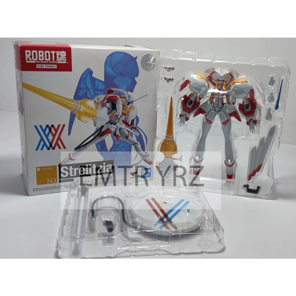 Pre Owned Bandai Darling In The Franxx Robot Spirits Strelizia