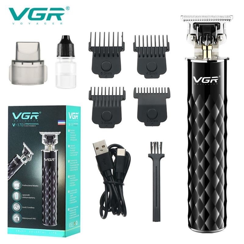 Original Vgr V Zero Adjustable Professional Rechargeable Hair