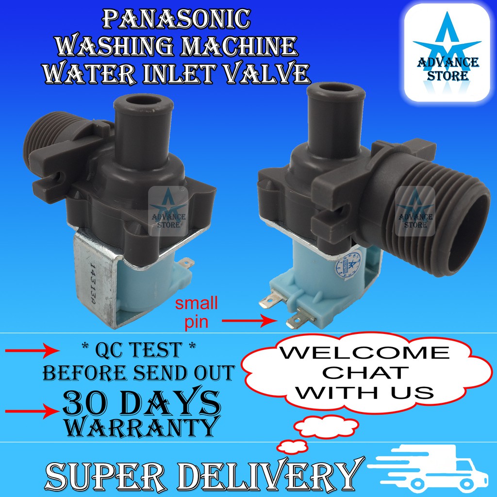 Small Pin Panasonic Water Inlet Valve Washing Machine Fvs V