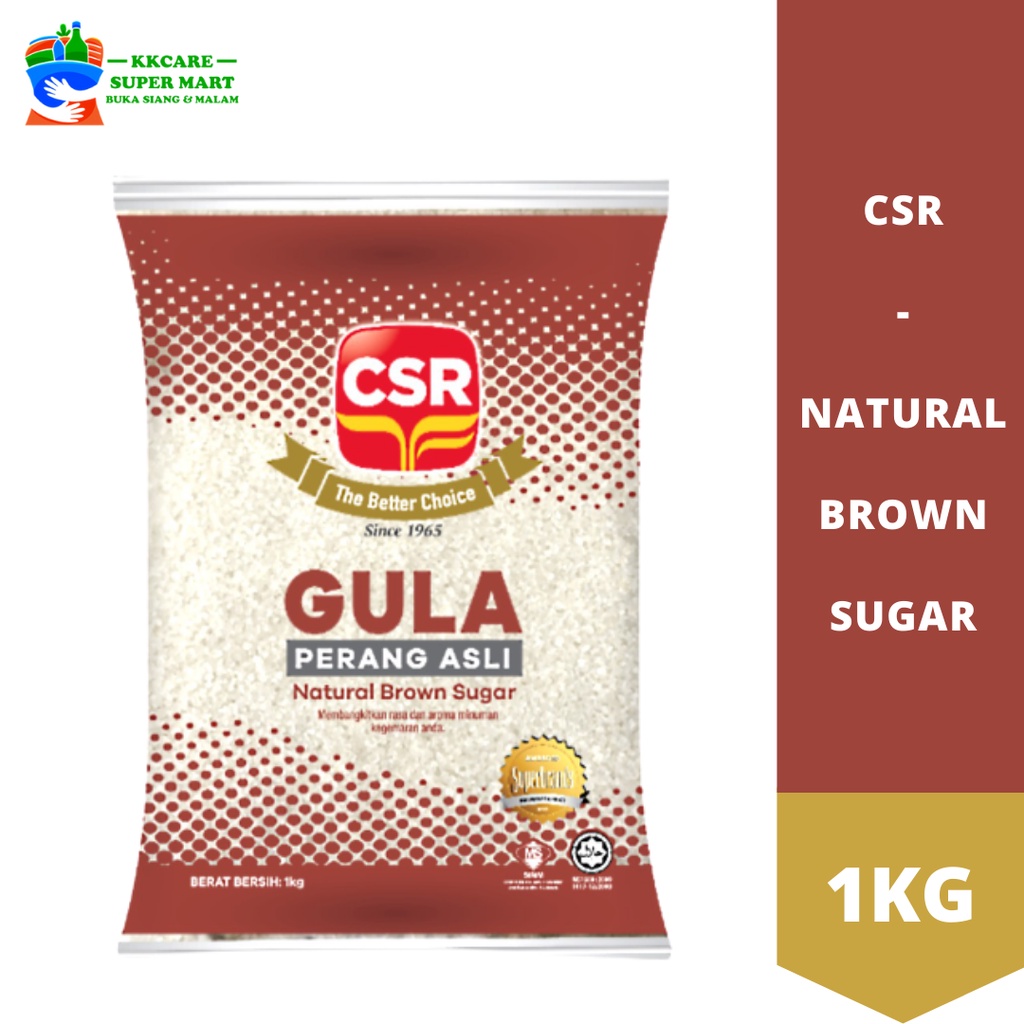 CSR Gula Perang Asli Natural Brown Sugar 1 KG Shopee Malaysia