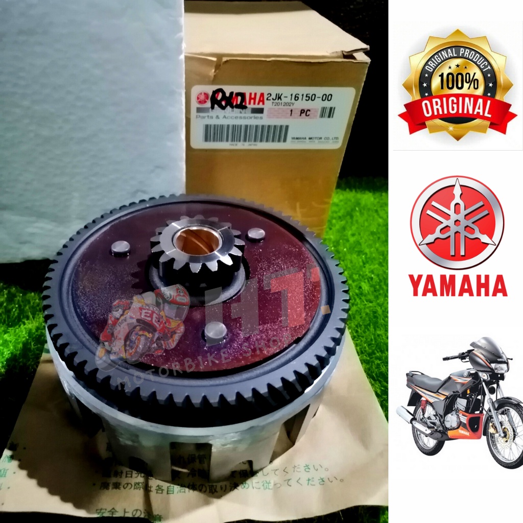 100 ORIGINAL YAMAHA RXZ Primary Driven Clutch BIG Gear Shopee Malaysia