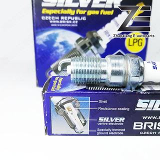 Brisk Silver Performance Spark Plug For Campro Gen 2 Preve Saga Blm