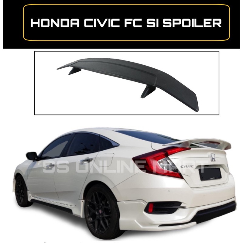 Honda Civic Fc Si Spoiler Ducktail Spoiler Roof Spoiler