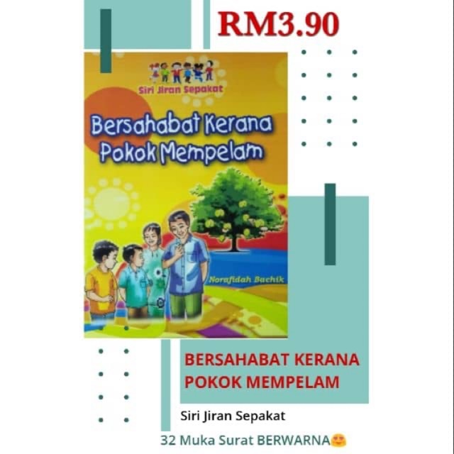 Buku Cerita Bersahabat Kerana Pokok Mempelam Shopee Malaysia