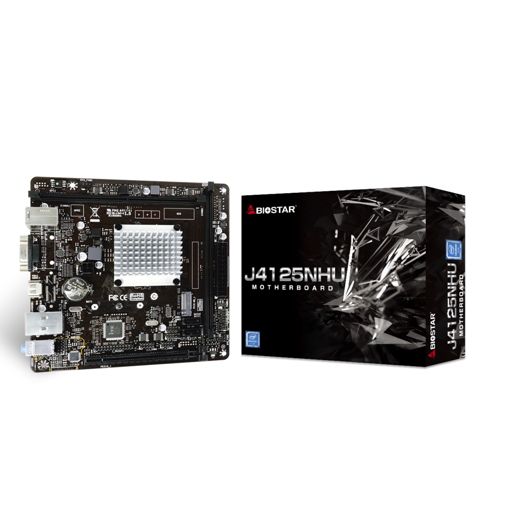 Biostar Intel Celeron J4125NHU Mini ITX Motherboard All In One Mobo