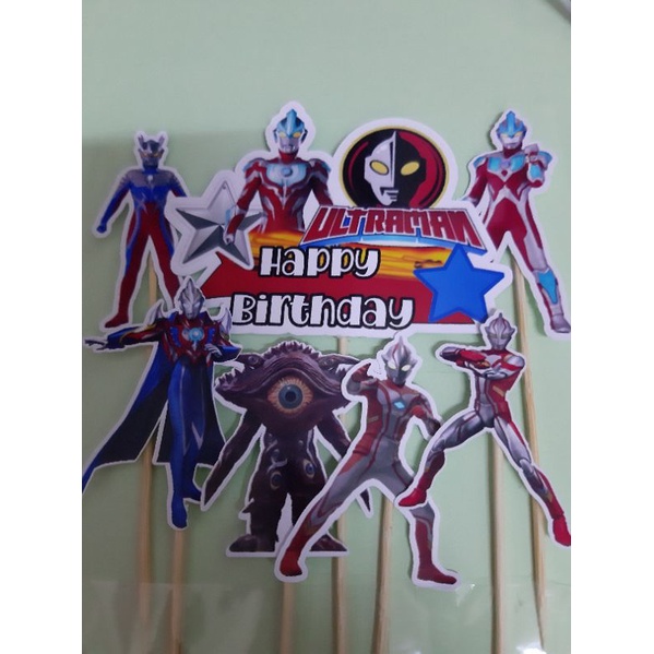 Ultraman Cake Topper Shopee Malaysia