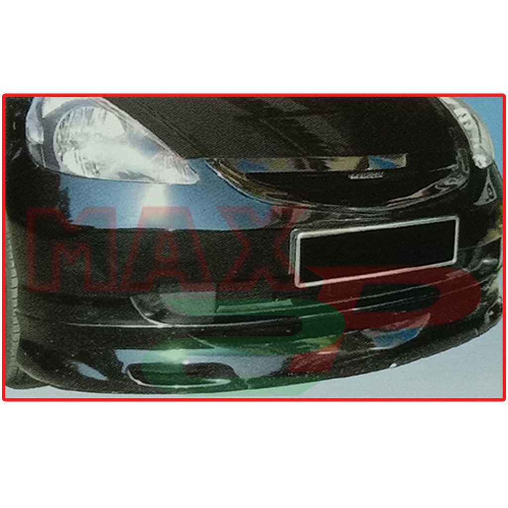 Honda Jazz Front Skirt Bumper Mg Style Lower Lip Spoiler Fiberglass