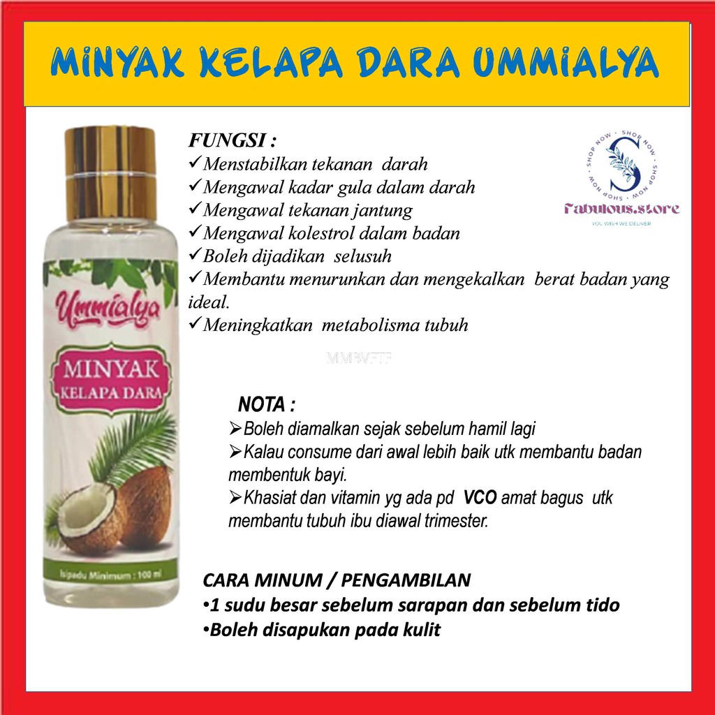 Virgin Coconut Oil Minyak Kelapa Dara Vco Minyak Kelapa Dara