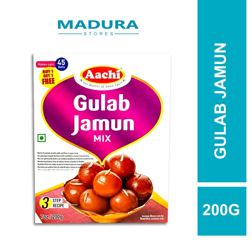 Aachi Gulab Jamun Mix 200g Buy1 Get 1 Free Shopee Malaysia