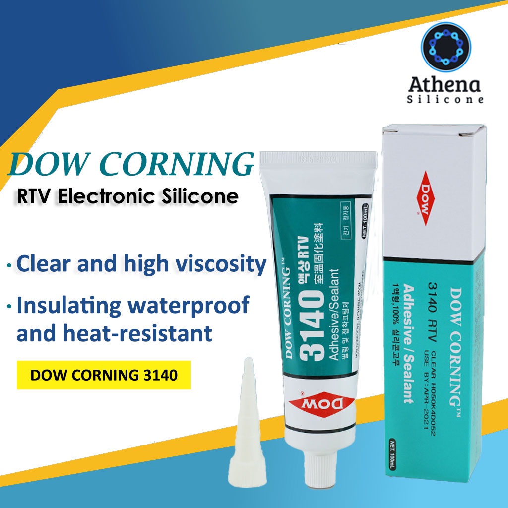 Dow Corning 3140 RTV Coating 100ml Clear By Dow Corning Flowable