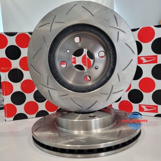 Daihatsu Drilled Sport Disc Rotor Set For Perodua Myvi