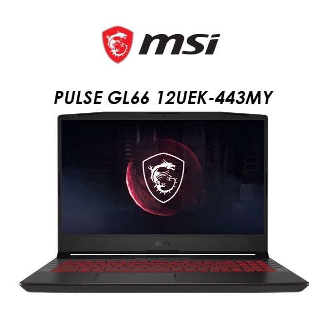 NEW MSI PULSE GL66 12UEK 443MY 15 6 FHD 240HZ I7 12700H 8GB 512GB