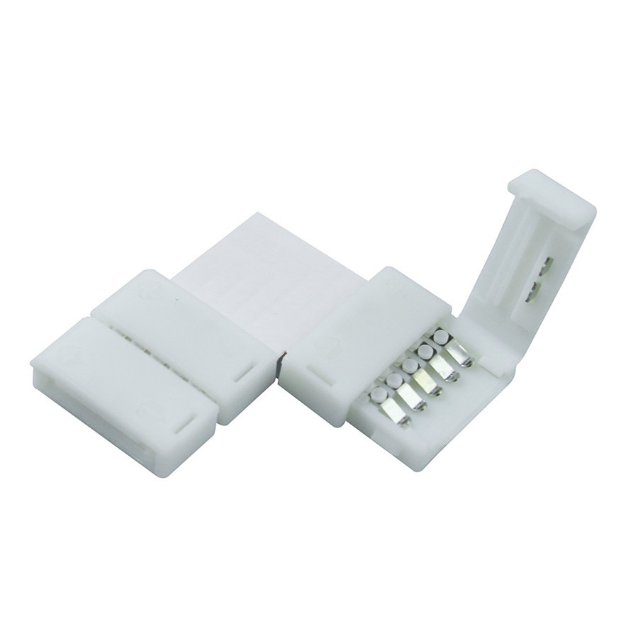 Pcs Solderless L Shape Connectors Rgbw Pin Connectors For Mm Led