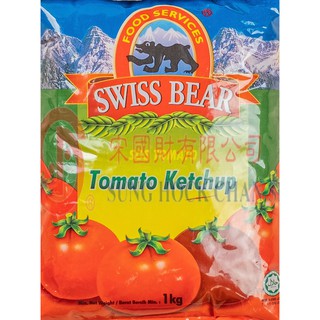 EXP 17 03 22 Kerry Swiss Bear Chili Cili Tomato Sauce Sos 1Kg Ketchup