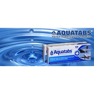 AQUATABS WATER PURIFICATION 50 TABLET PACK Shopee Malaysia