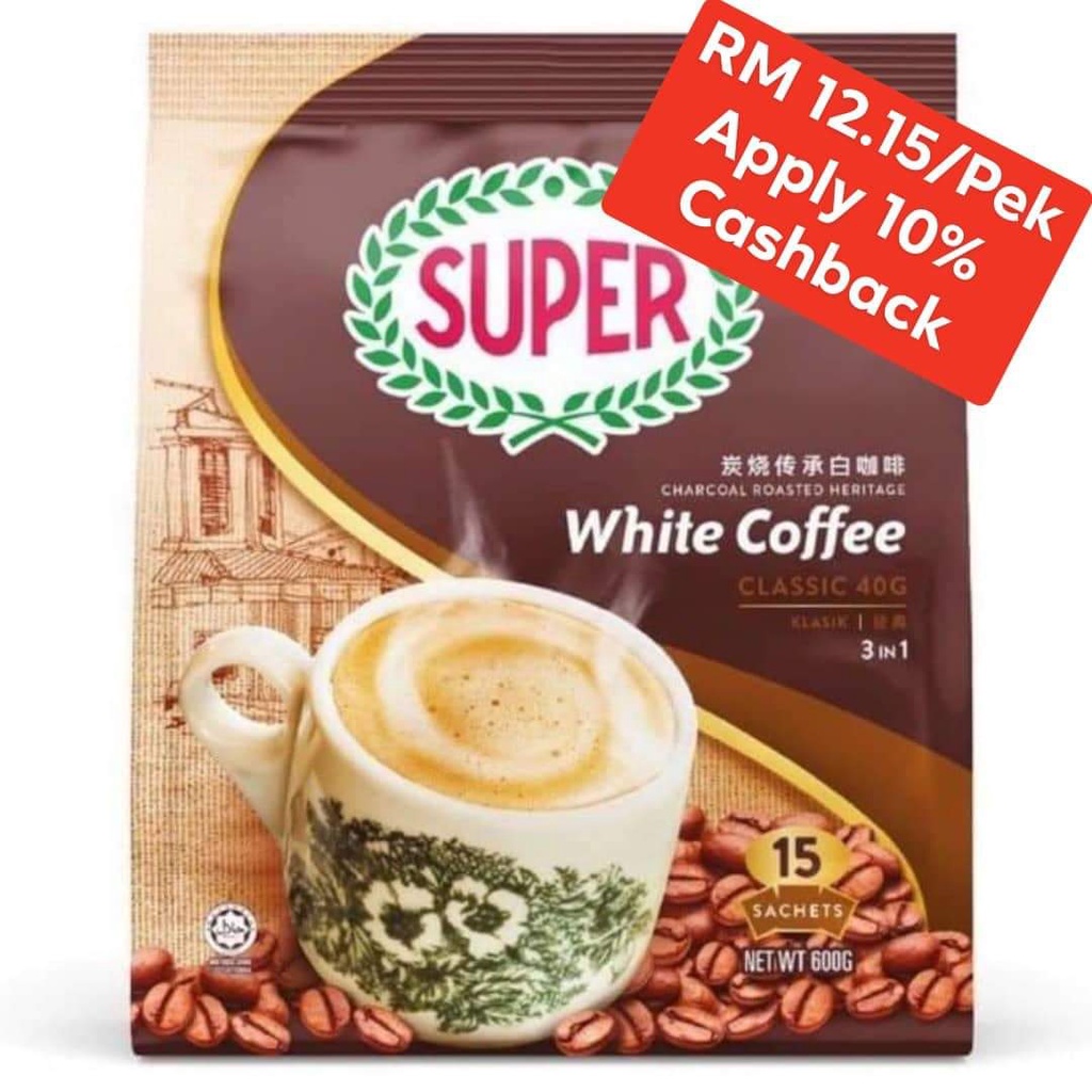 Super In Charcoal Roasted White Coffee S New Packaging