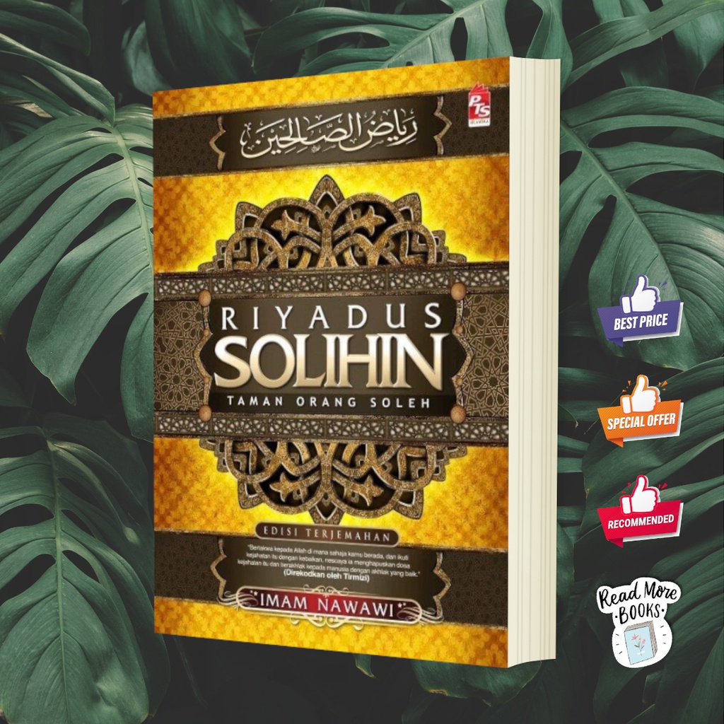 Riyadus Solihin Taman Orang Soleh Hardcover Shopee Malaysia