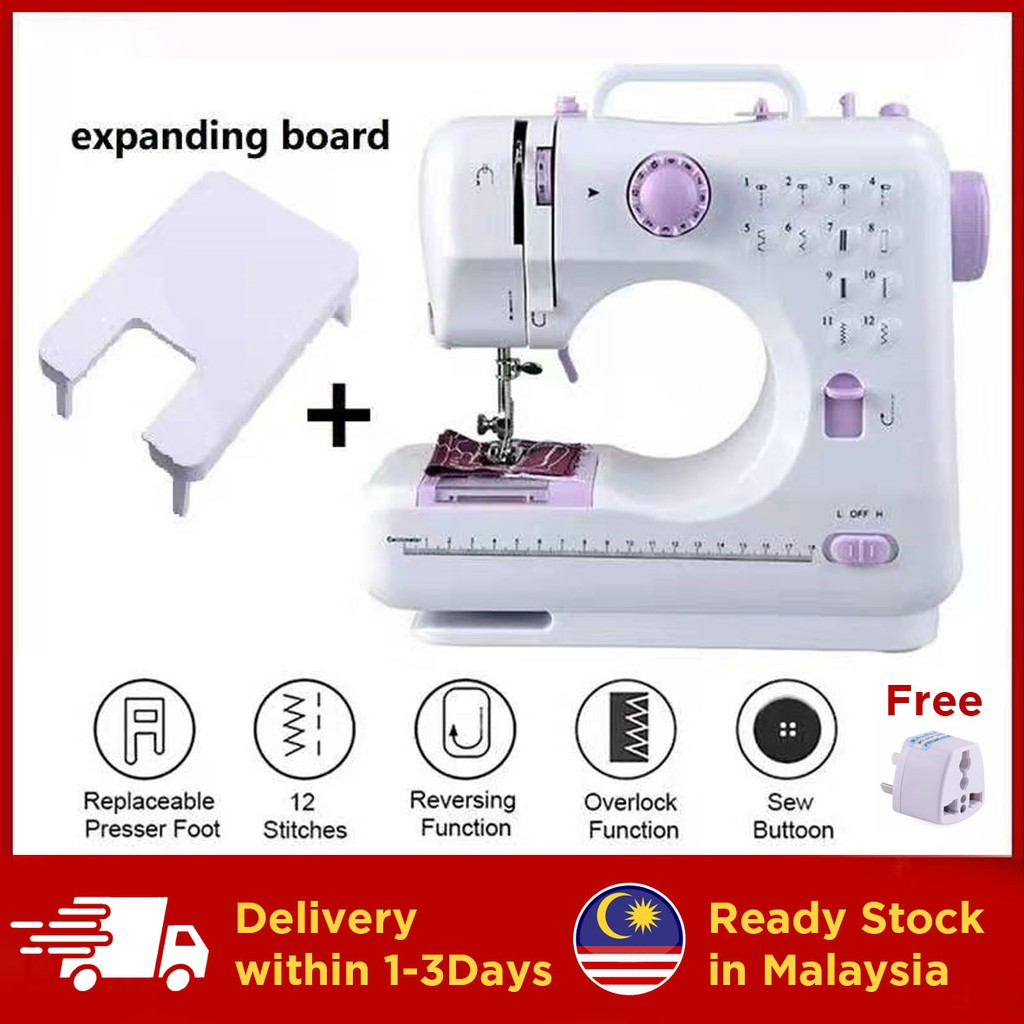 Ship KL Sewing Machine FHSM 505A Pro Upgraded 12 Sewing Portable Mini