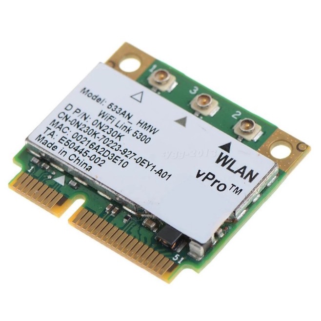 Intel WiFi Link 5300 533AN HMW Half Mini PCI E Wireless Wifi Card