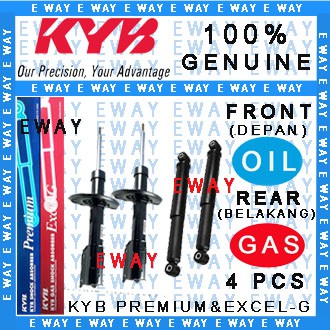 Perodua Kancil Kyb Kayaba Absorber Front Oil Rear Gas