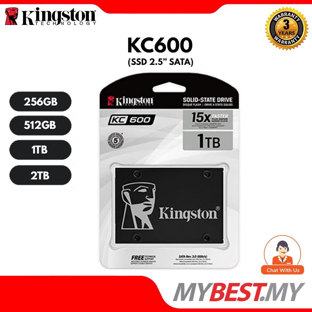 Kingston Kc D Tlc Nand Internal Sata Ssd Solid State Drive