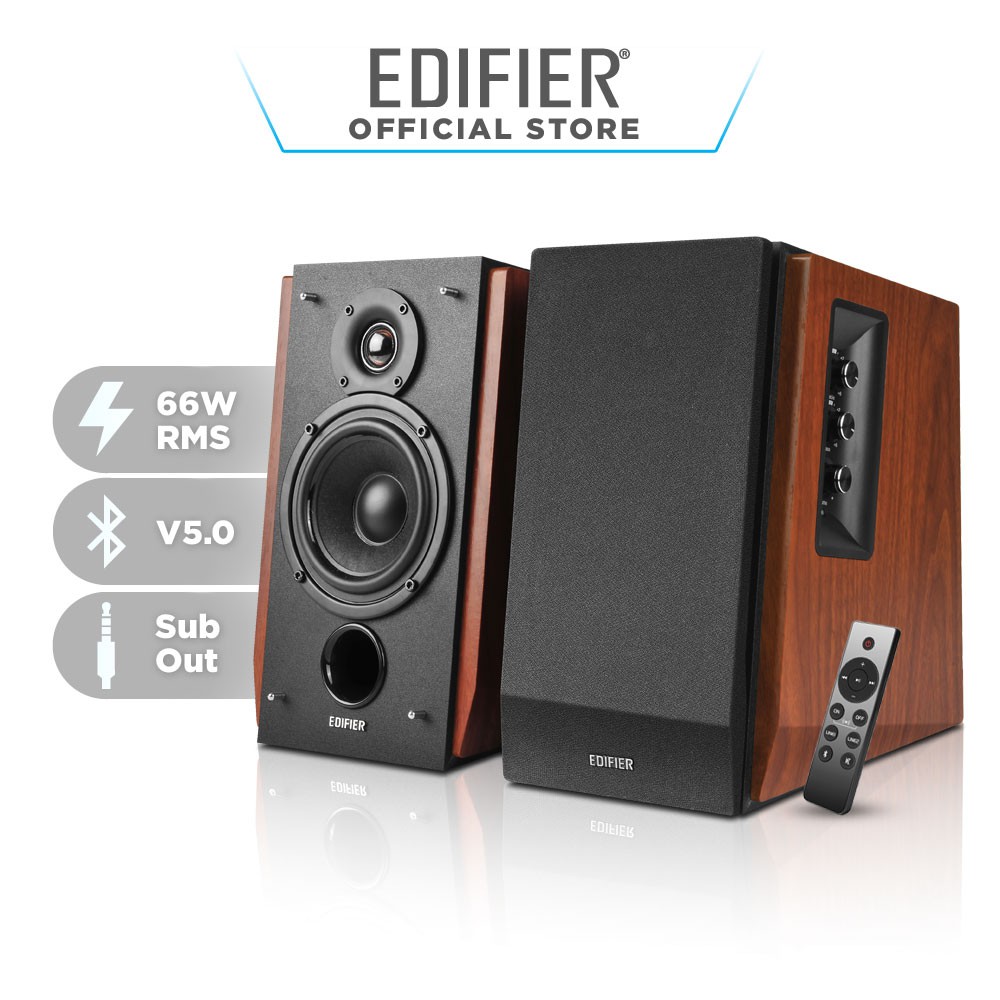 Edifier R1700BTs 2 0 Active BookShelf Speaker With Bluetooth 5 0