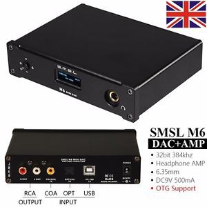 Smsl M Audio Usb Dac Digital To Analog Converter With Headphone