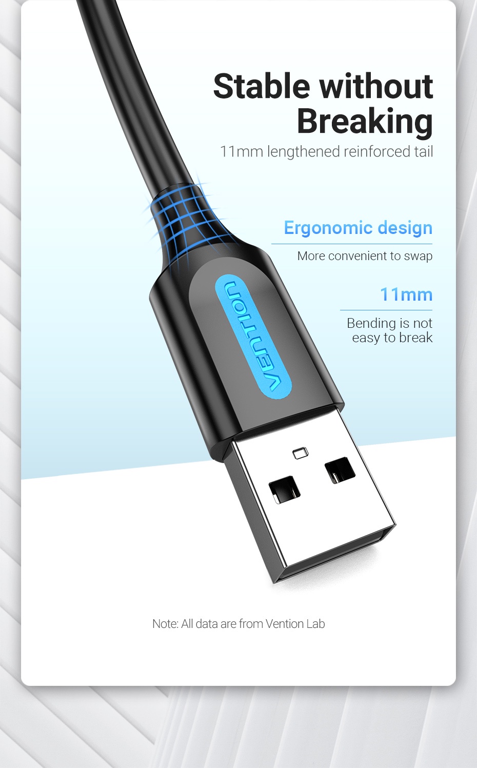 Vention Mini USB Cable USB 2 0 Mini USB To USB 2A 480 Mbps USB Data