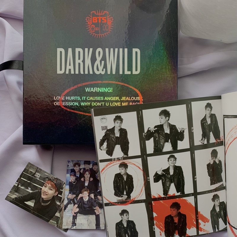 Unsealed Bts St Full Album Dark Wild From Korea Shopee Malaysia