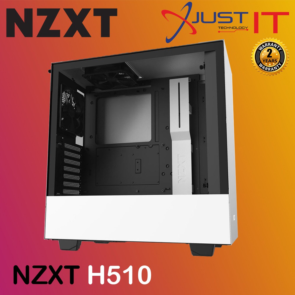 Nzxt Ca H510 H510 Compact Mid Tower Atx Case Black White Shopee Porn