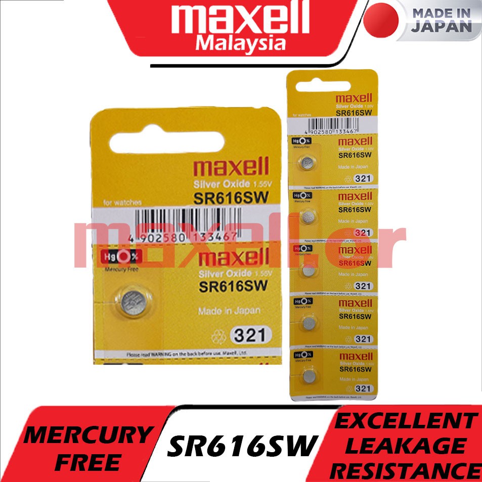 Original Sr Sw Maxell Silver Oxide Battery Pc Pcs