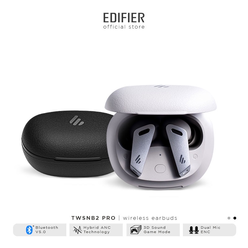 Edifier Tws Nb Pro Active Noise Cancellation True Wireless Bluetooth