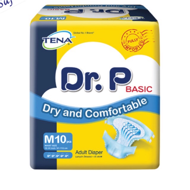 Tena Dr P Basic Adult Diapers Shopee Malaysia