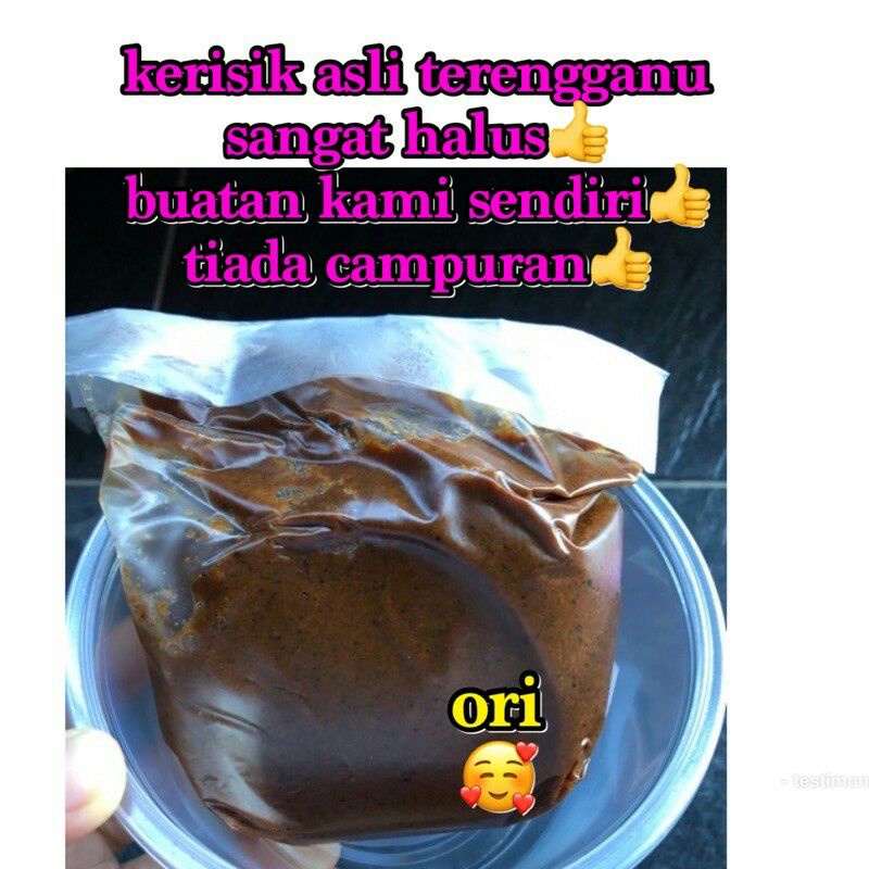 Kerisik Asli Tiada Bahan Campuran Shopee Malaysia