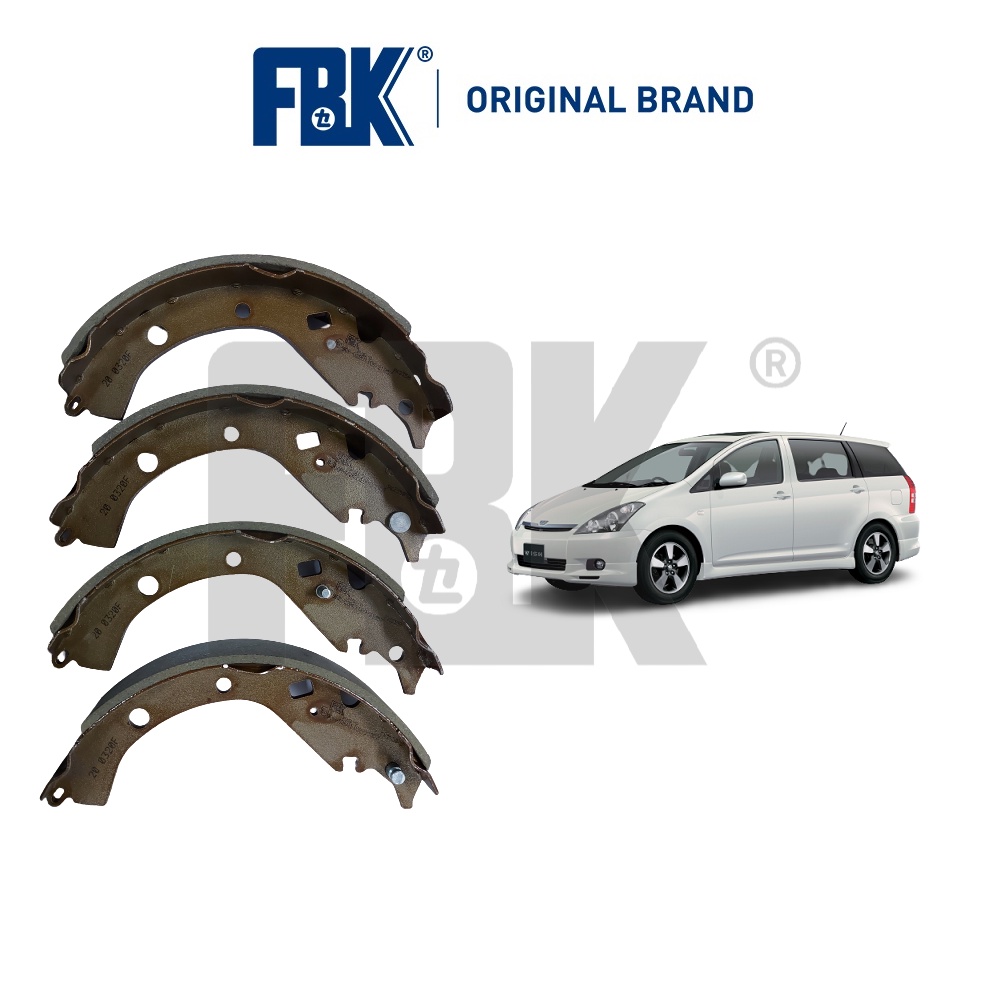 Fbk Brake Shoe Rear Toyota Wish Zne G Shopee Malaysia