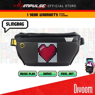 Divoom Pixoo Slingbag Sling Bag Spark Your Life Rgb Led Pixel Art