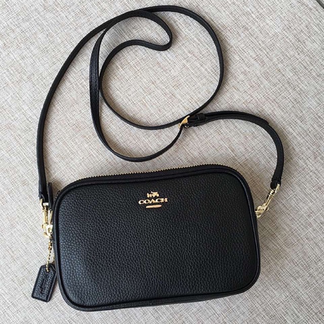 Coach Black Slingbag Woman Shopee Malaysia