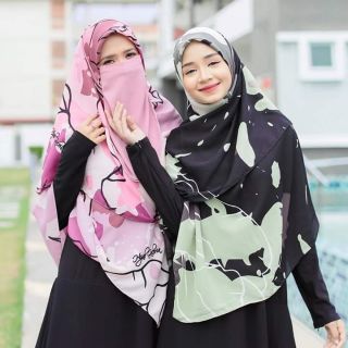 Free Exclusive Box Bawal Eksklusif Blossom Hijab Galeria Shopee